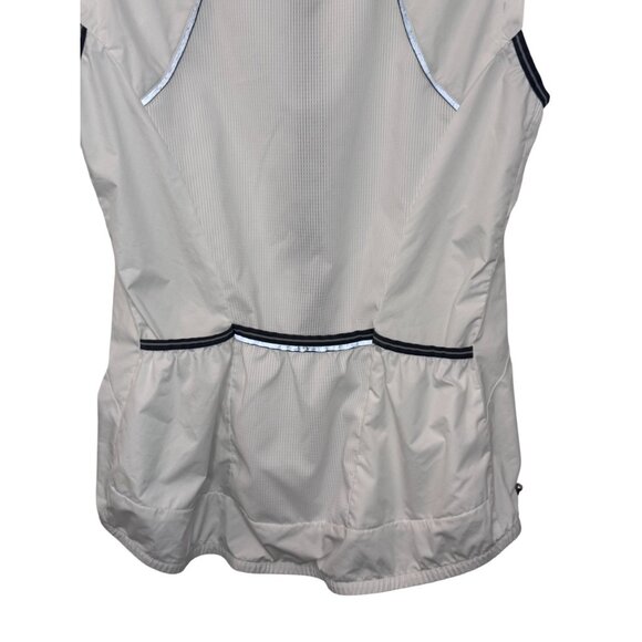 MEC women's white cycling full zip vest size M - Picture 8 of 11